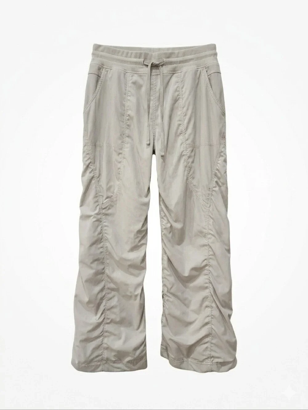 Lululemon Dance Studio Pants White Opal Grey Size 12 Reg 30